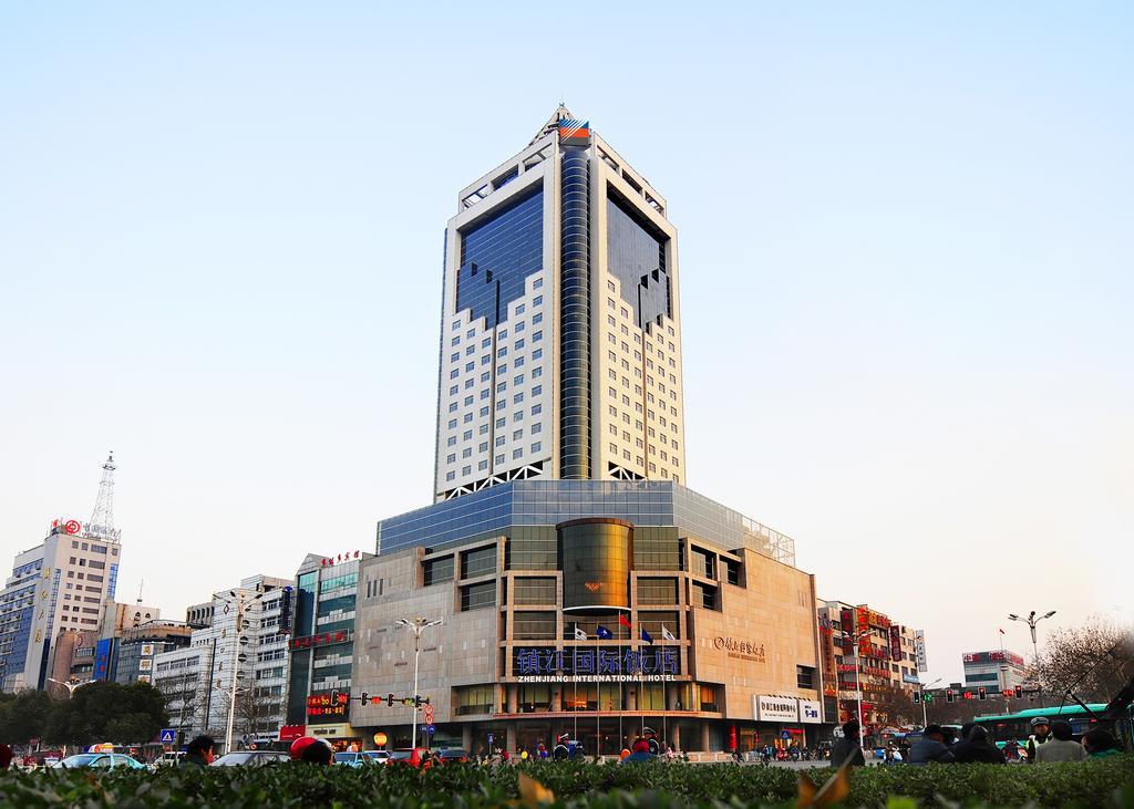 Landison Plaza International Hotel Zhenjiang  Eksteriør billede